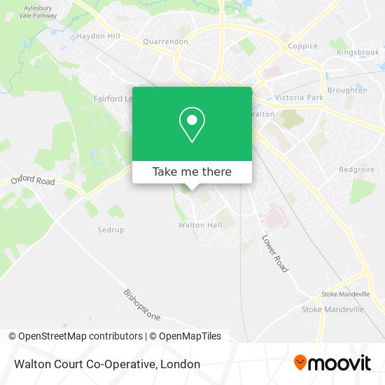 Walton Court Co-Operative map