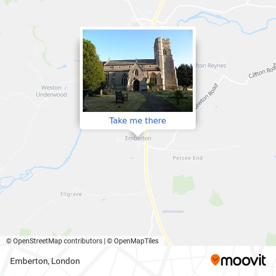 Emberton map