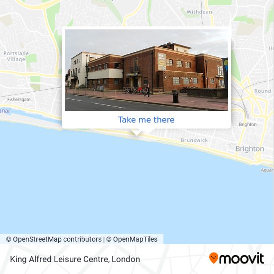 King Alfred Leisure Centre map