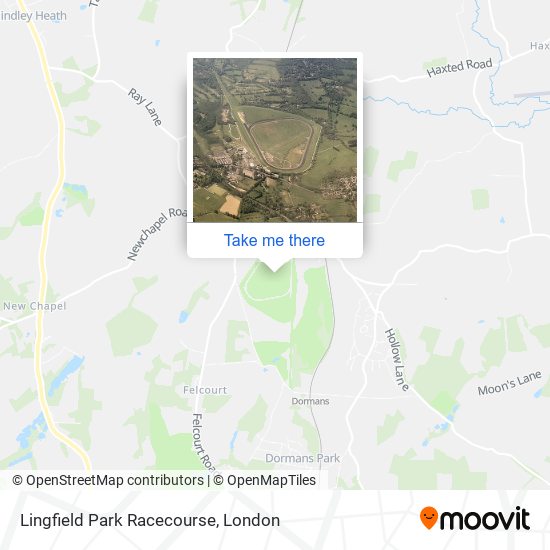 Lingfield Park Racecourse map