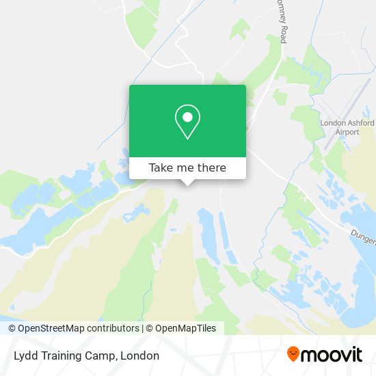 Lydd Training Camp map