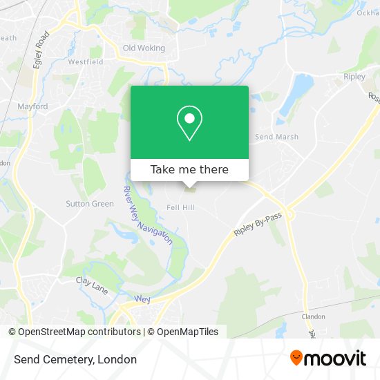 Send Cemetery map