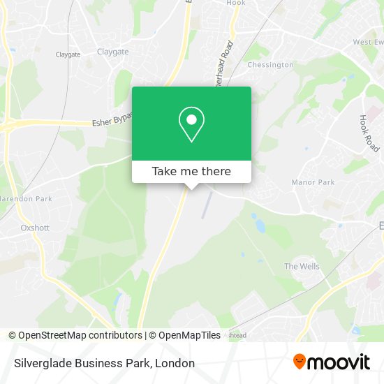 Silverglade Business Park map