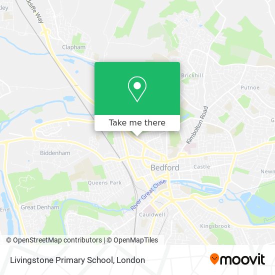 Livingstone Primary School map