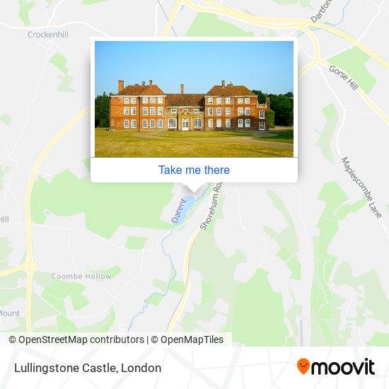 Lullingstone Castle map