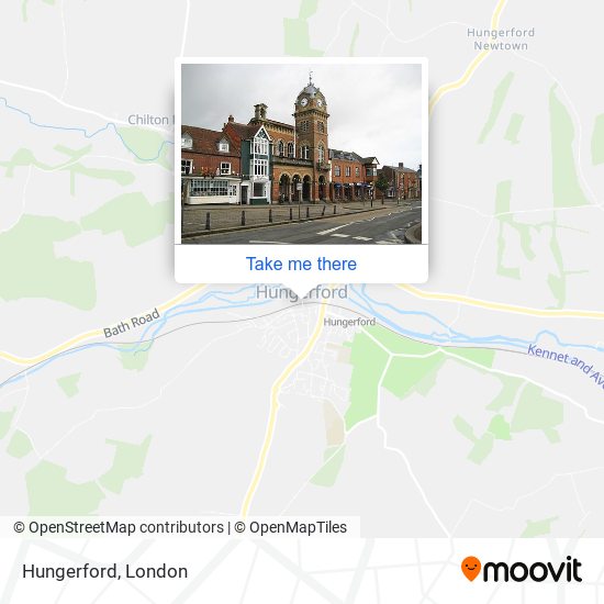 Hungerford map