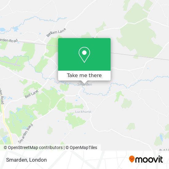 Smarden map