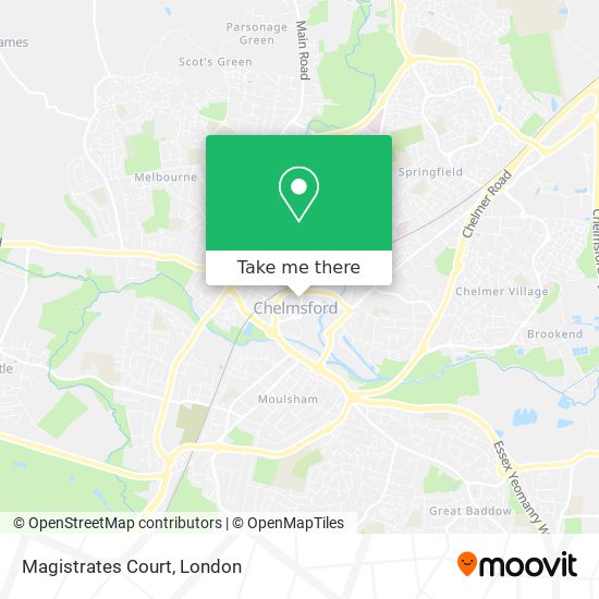 Magistrates Court map