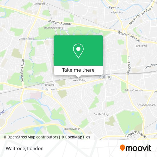 Waitrose map