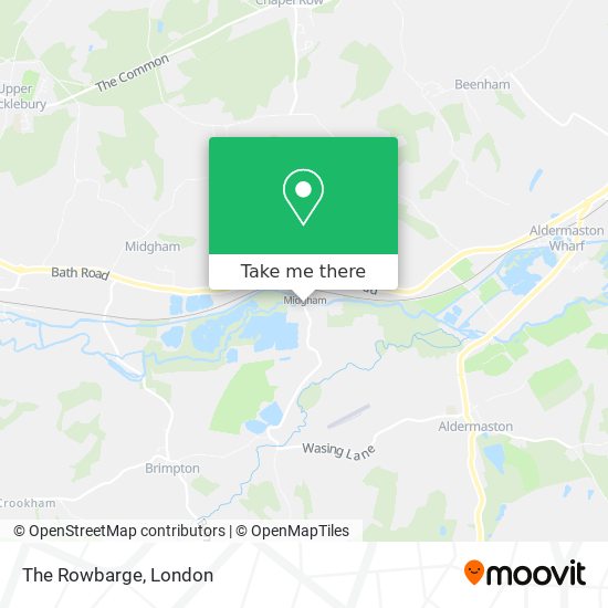 The Rowbarge map
