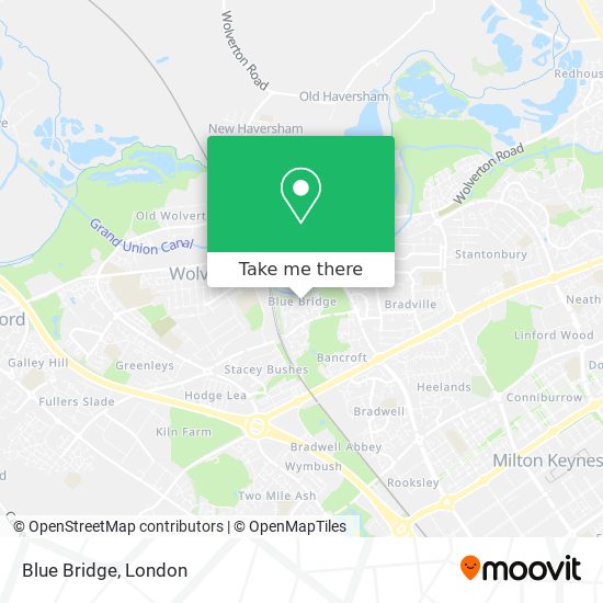 Blue Bridge map