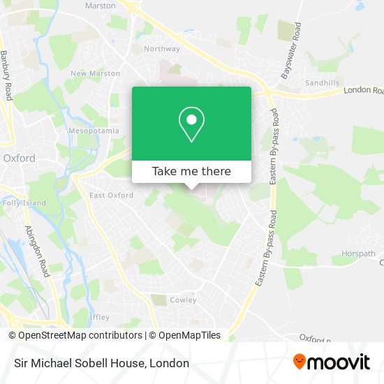 Sir Michael Sobell House map