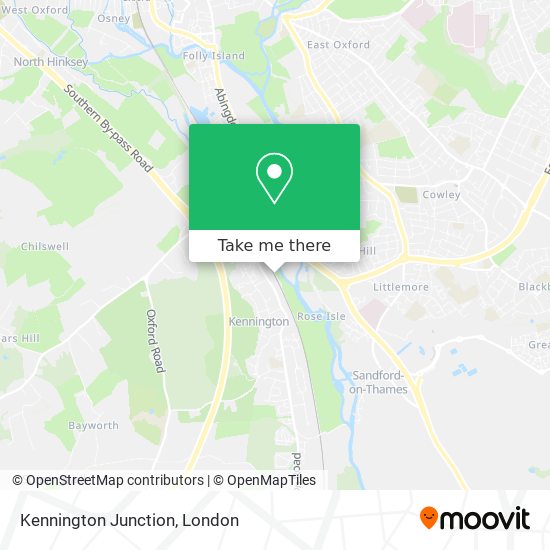 Kennington Junction map
