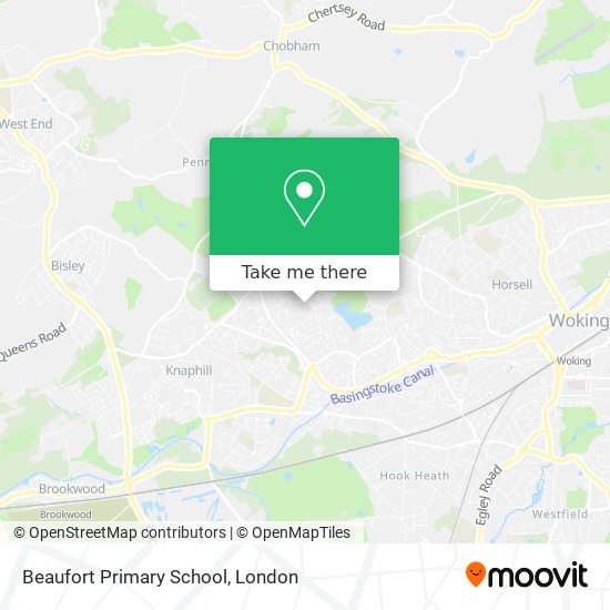 Beaufort Primary School map