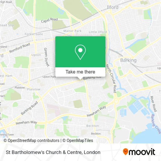 St Bartholomew's Church & Centre map