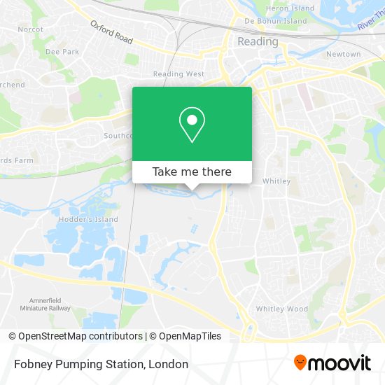 Fobney Pumping Station map