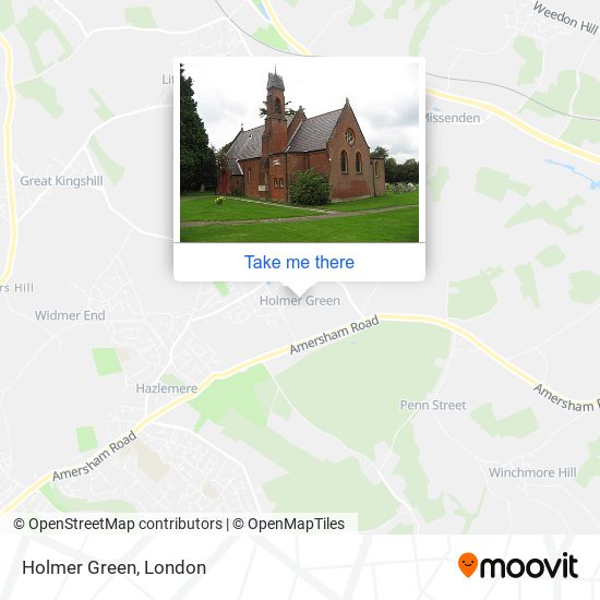Holmer Green map