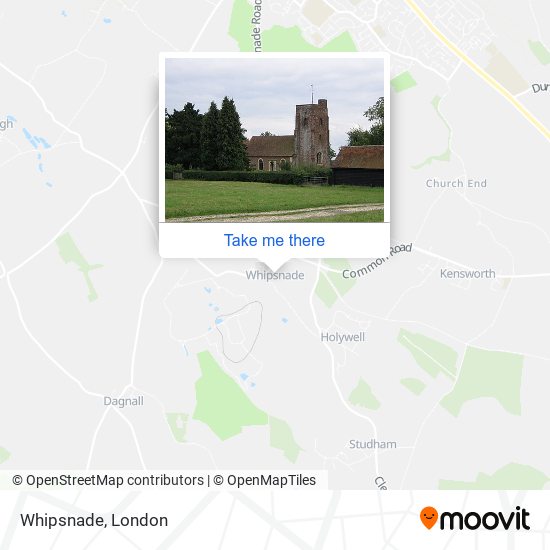 Whipsnade map