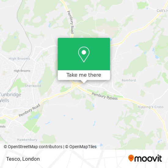 Tesco map