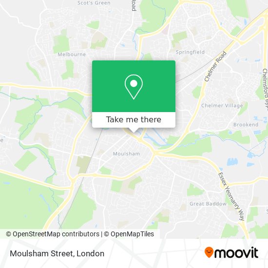 Moulsham Street map