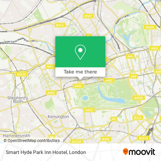 How To Get To Smart Hyde Park Inn Hostel In Bayswater By Bus Tube Or Train Moovit