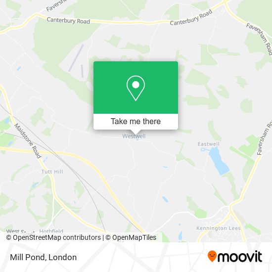Mill Pond map