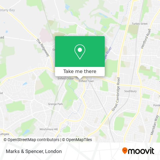 Marks & Spencer map