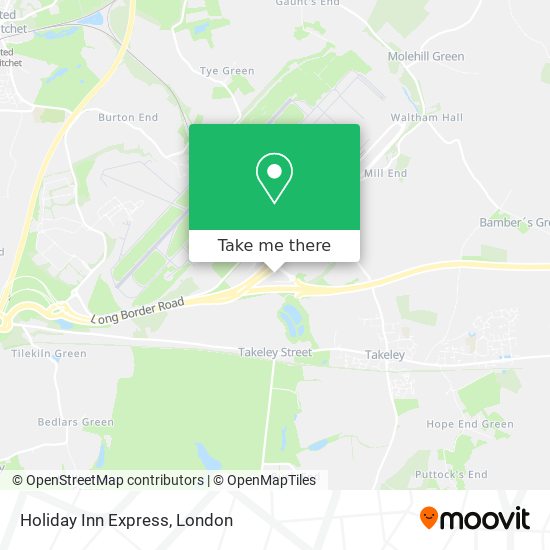 Holiday Inn Express map