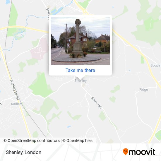 Shenley map