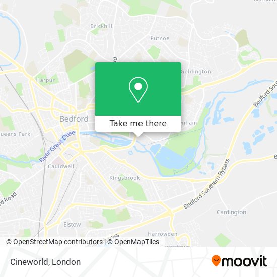 Cineworld map