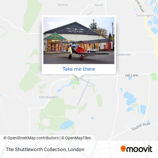 The Shuttleworth Collection map