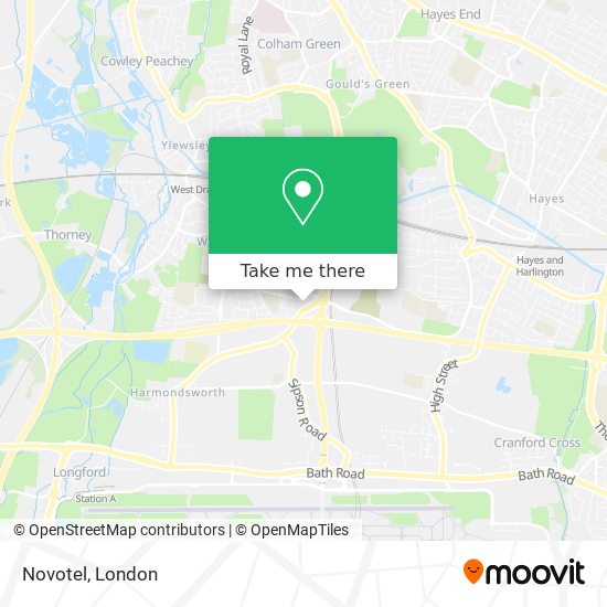 Novotel map
