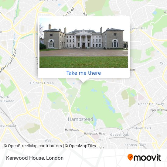 kanaal weg geboren How to get to Kenwood House in Highgate by Bus, Tube or Train?