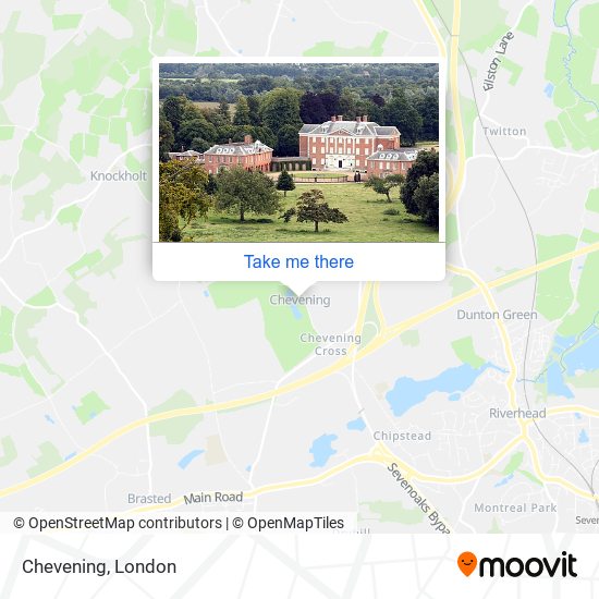 Chevening map