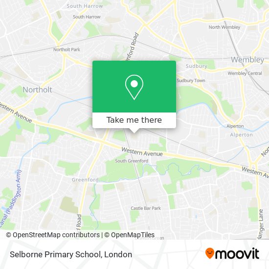 Selborne Primary School map