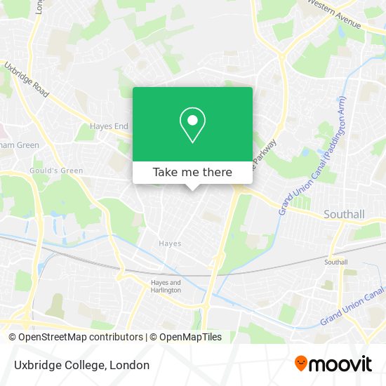 Uxbridge College map