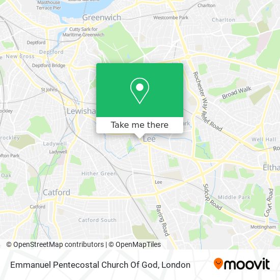 Emmanuel Pentecostal Church Of God map