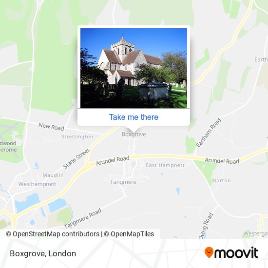 Boxgrove map
