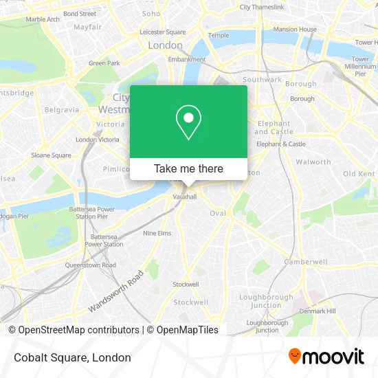 Cobalt Square map