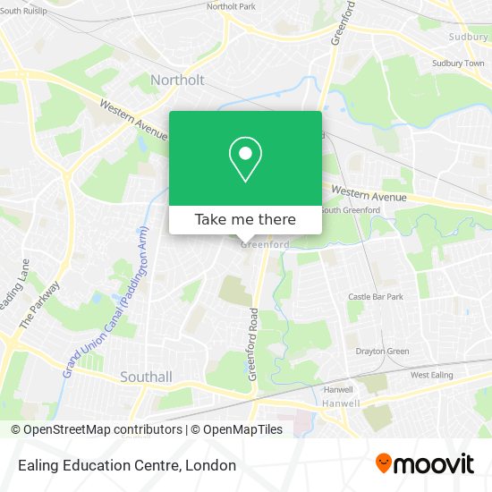 Ealing Education Centre map