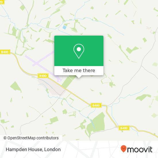 Hampden House map