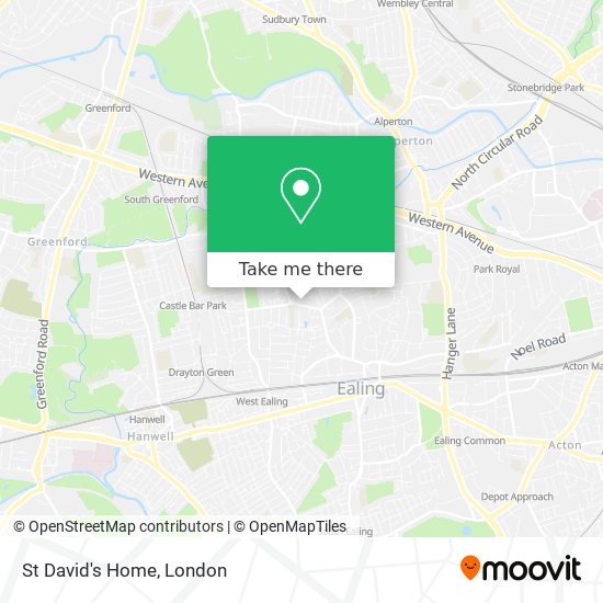 St David's Home map