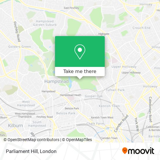 Parliament Hill map
