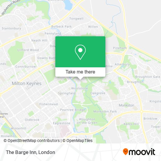 The Barge Inn map