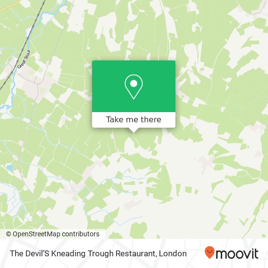 The Devil’S Kneading Trough Restaurant map