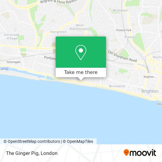 The Ginger Pig map