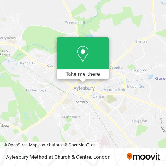 Aylesbury Methodist Church & Centre map