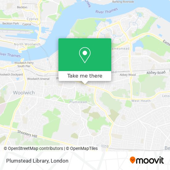 Plumstead Library map