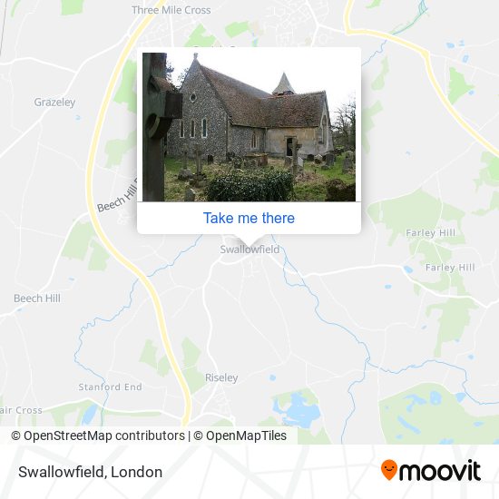 Swallowfield map