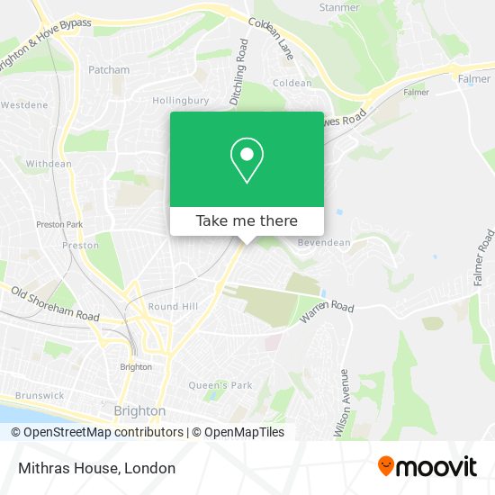 Mithras House map